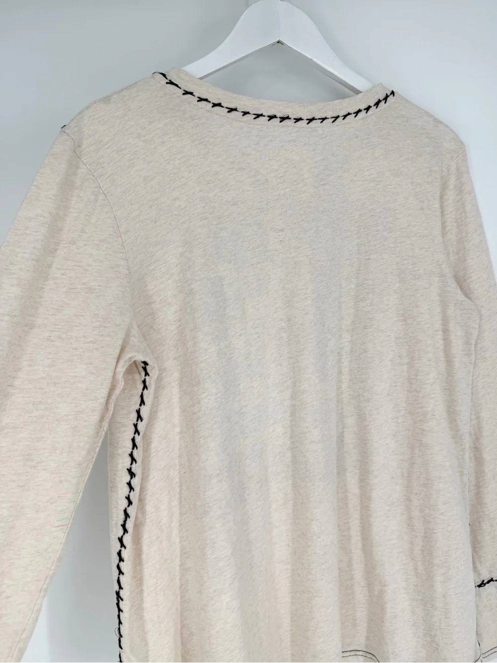 Double D Ranch Long Sleeve Top Beaded - Picture 8 of 10